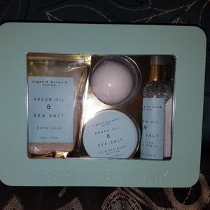 Seasalt and Argan Oil Bath Set w/Tin